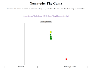 Nematode The game